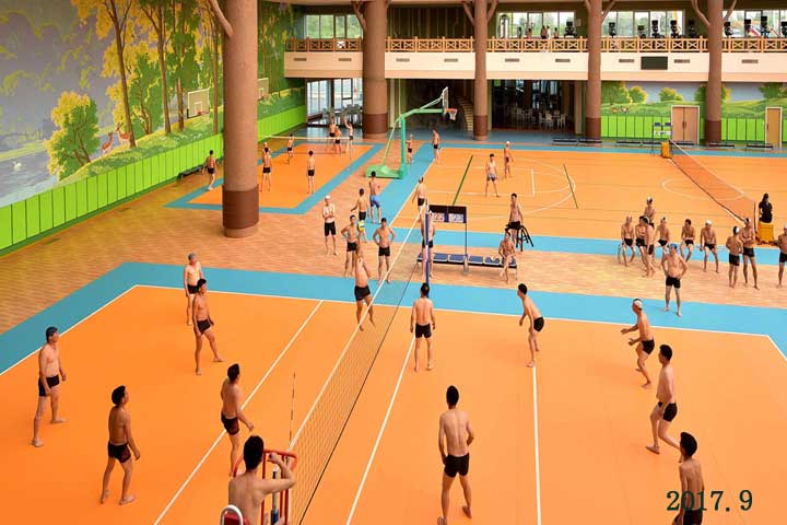 23-인민의 문화정서생활기지-문수물놀이장